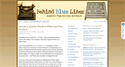 Desktop Screenshot of behindbluelines.com